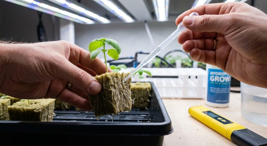 Hydroponics How to Start Seeds
