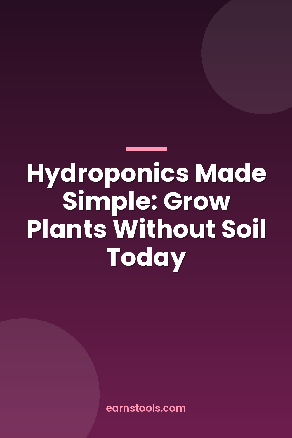 Hydroponics Made Simple: Grow Plants Without Soil Today